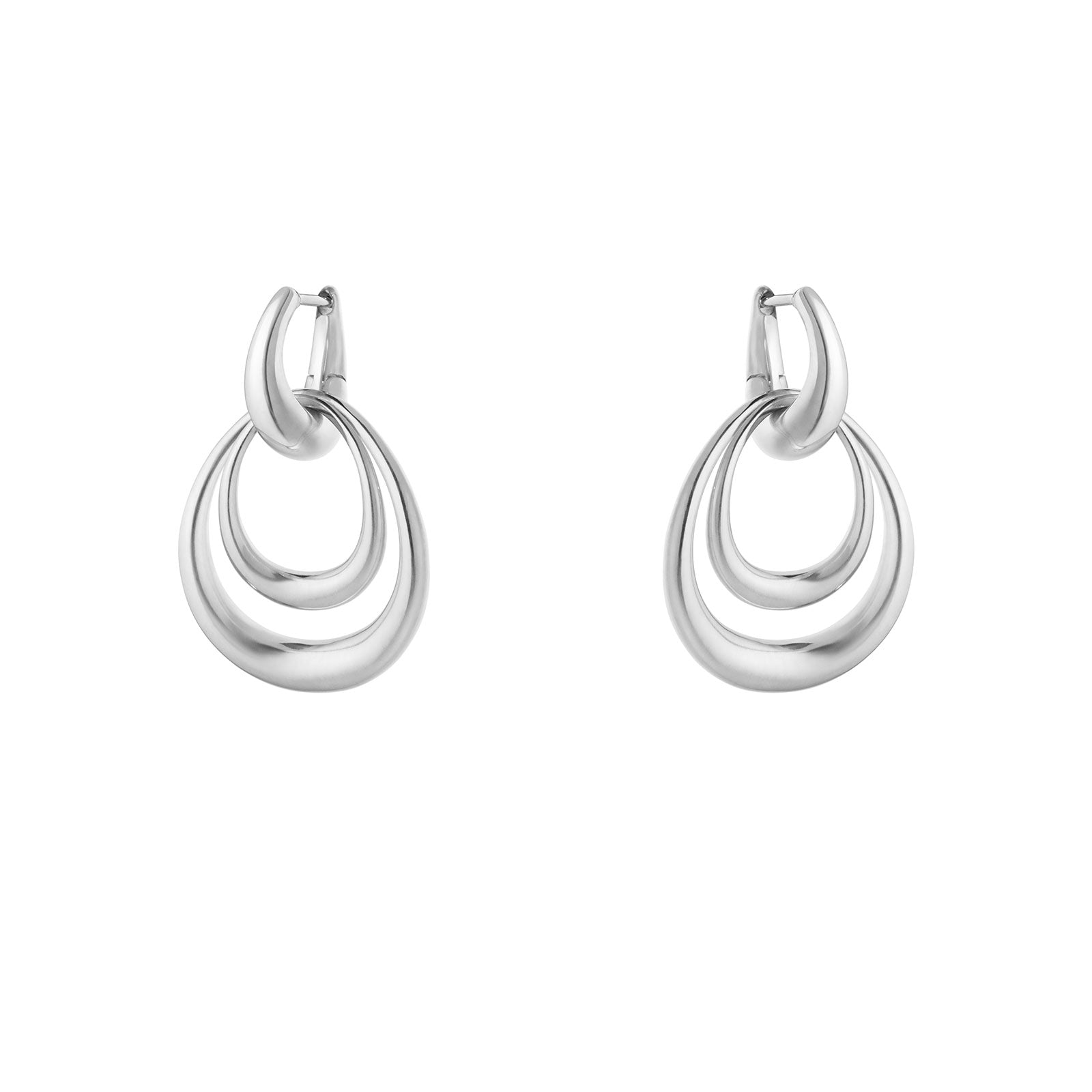 Offspring Silver Medium Earrings simple Pursuit