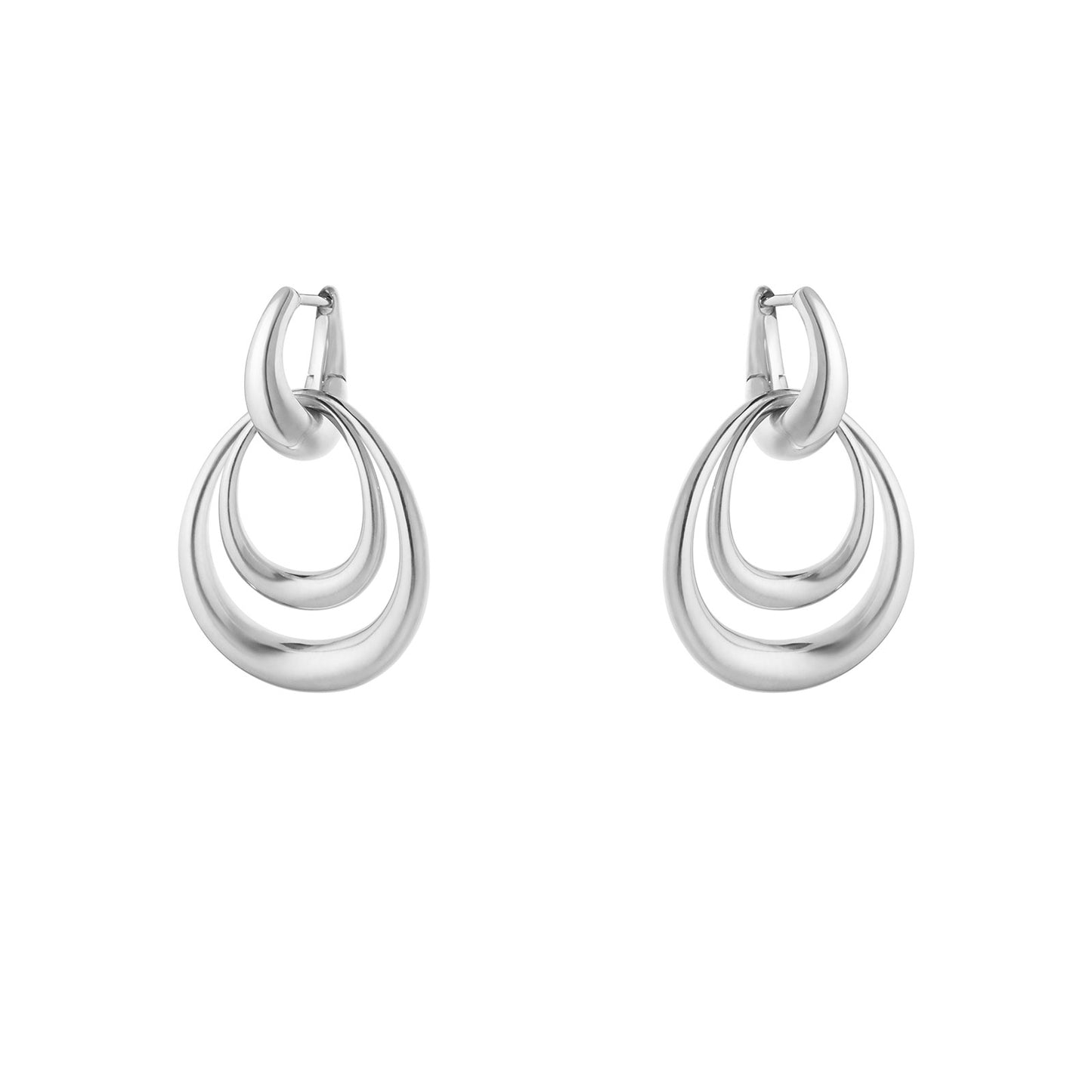 Offspring Silver Medium Earrings simple Pursuit