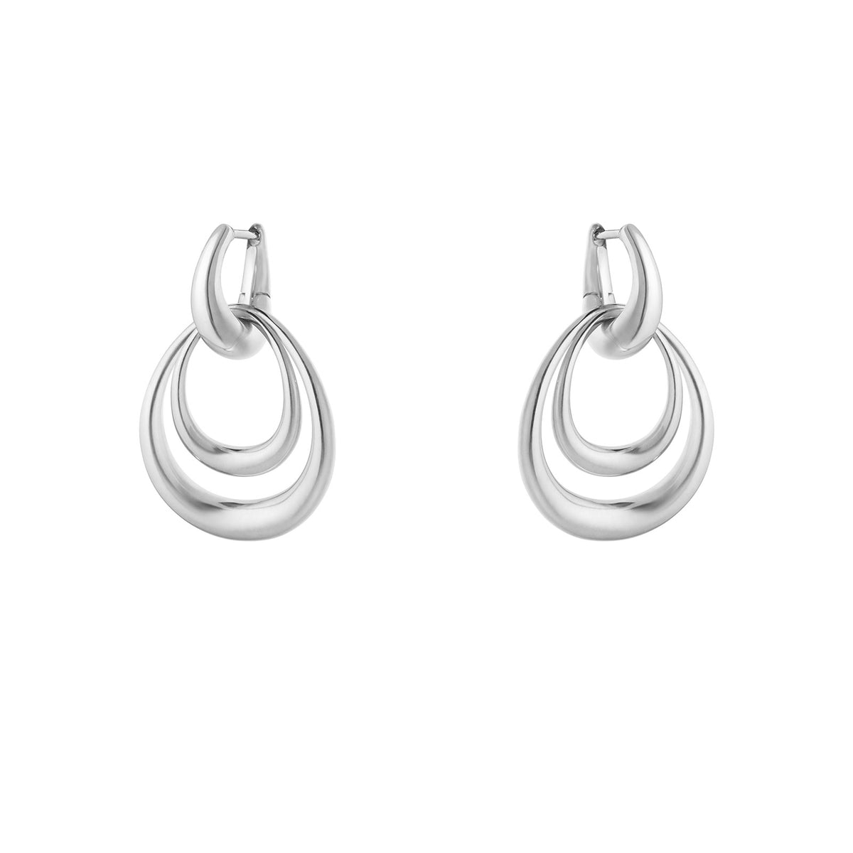 Offspring Silver Medium Earrings simple Pursuit