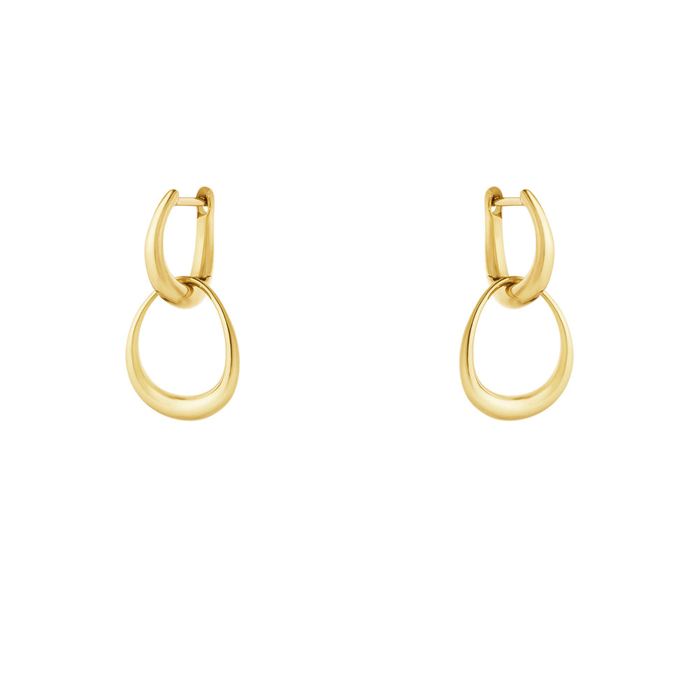 Offspring 18ct Yellow Gold Small Earrings simple Pursuit