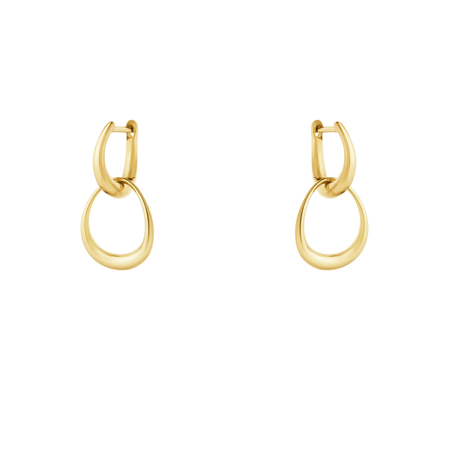 Offspring 18ct Yellow Gold Small Earrings simple Pursuit