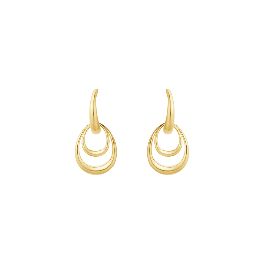 Offspring 18ct Yellow Gold Small Earrings simple Pursuit