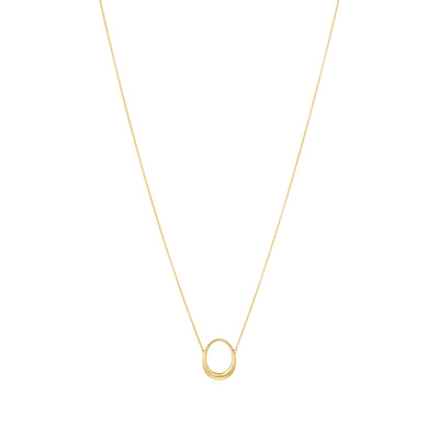 Offspring 18ct Yellow Gold Extra Small Pendant simple Pursuit