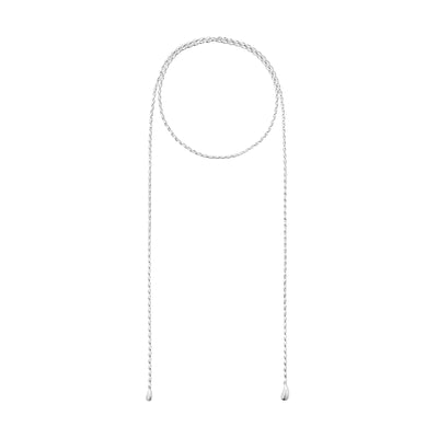 Reflect Silver Lariat Necklace simple Pursuit