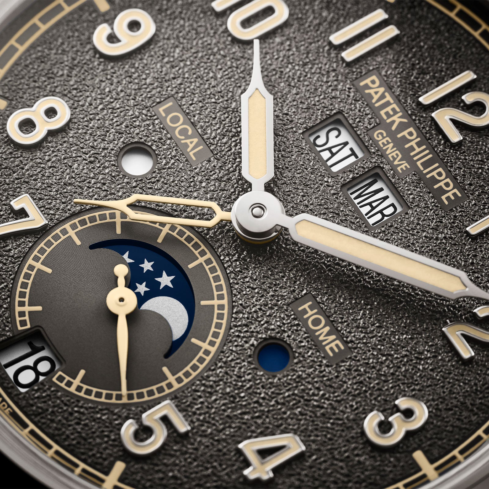Complications Annual Calendar & Travel Time 5326G-001 simple Pursuit