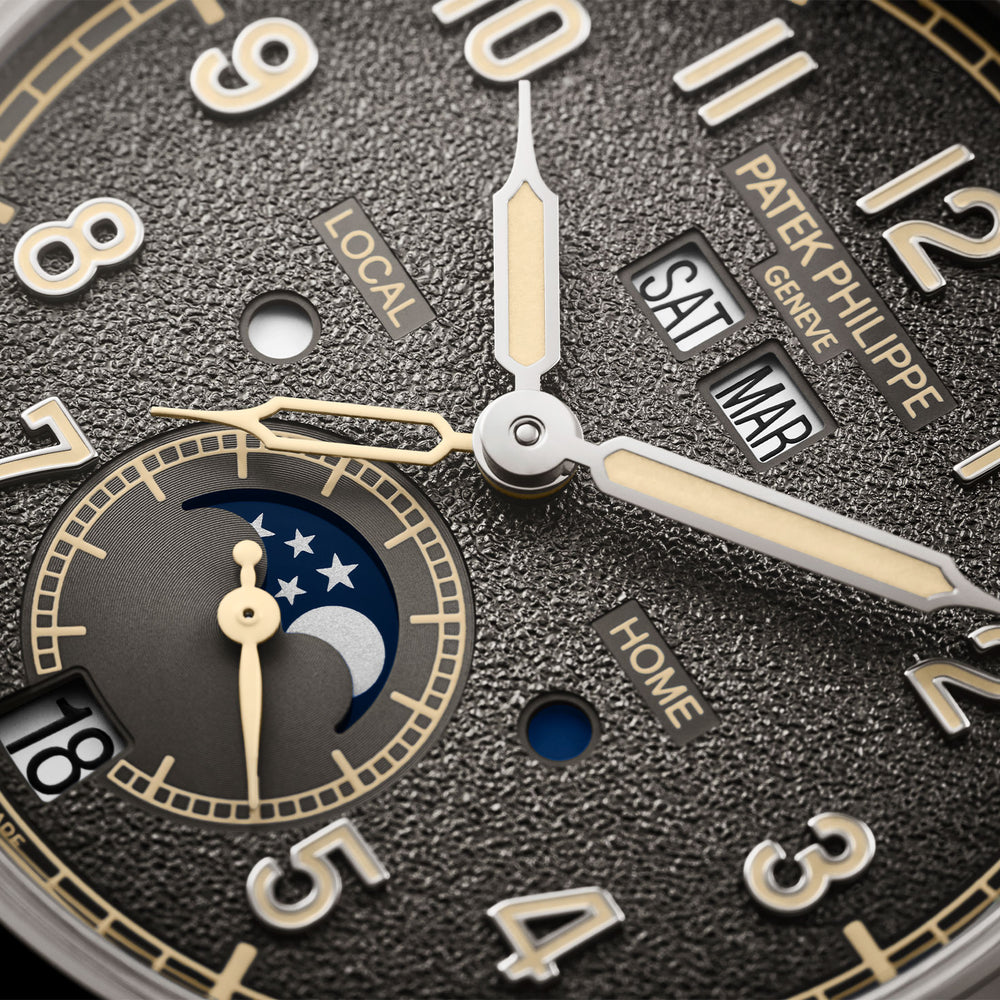 Complications Annual Calendar & Travel Time 5326G-001 simple Pursuit