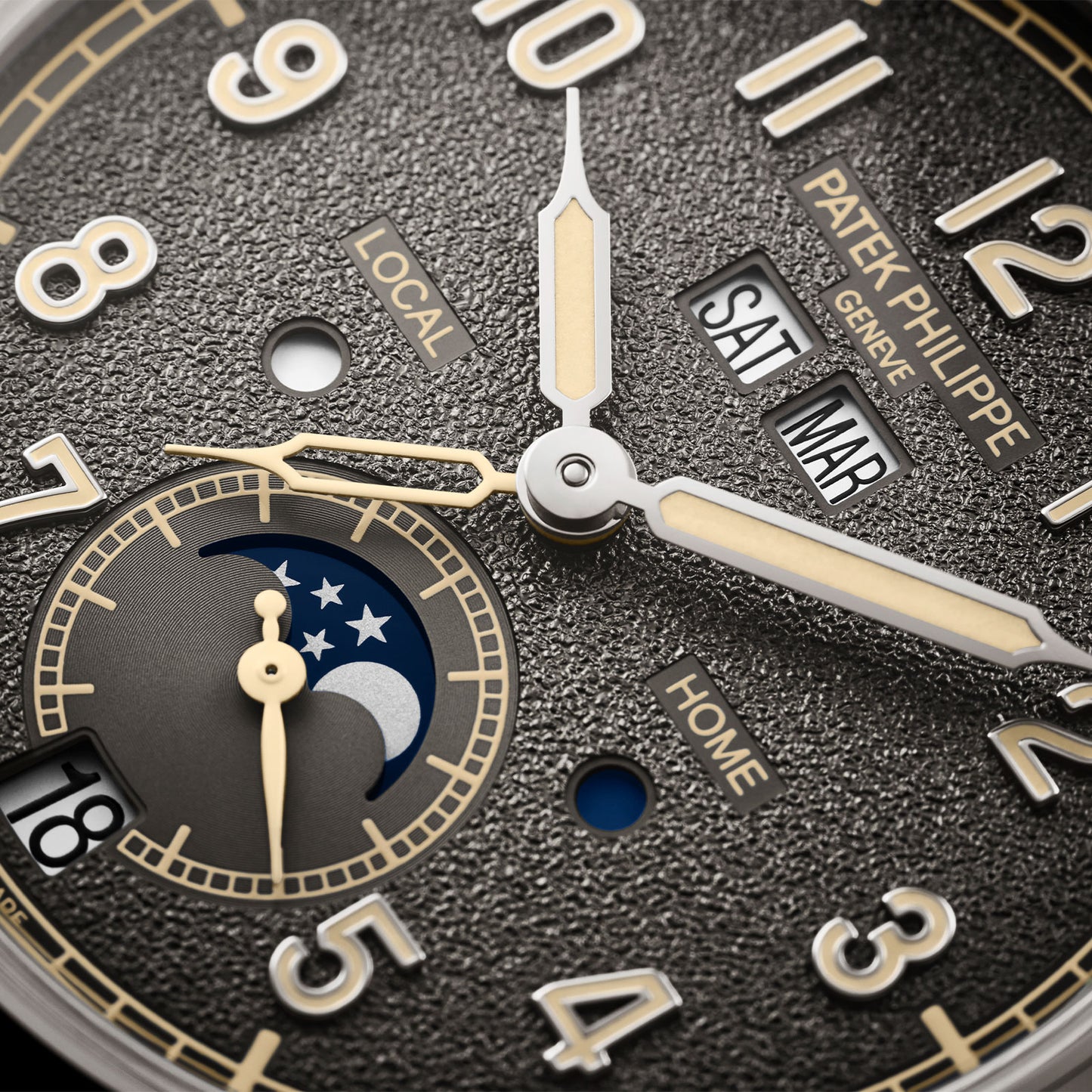 Complications Annual Calendar & Travel Time 5326G-001 simple Pursuit