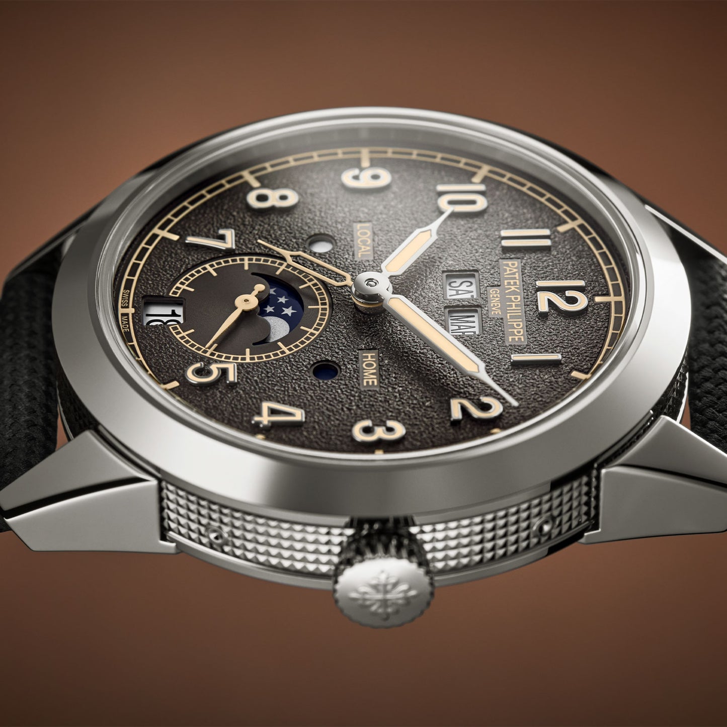 Complications Annual Calendar & Travel Time 5326G-001 simple Pursuit