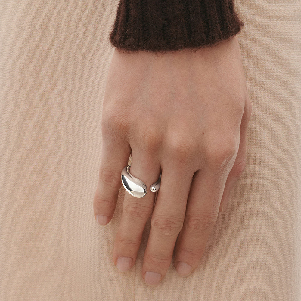 Mercy Silver Ring, Large