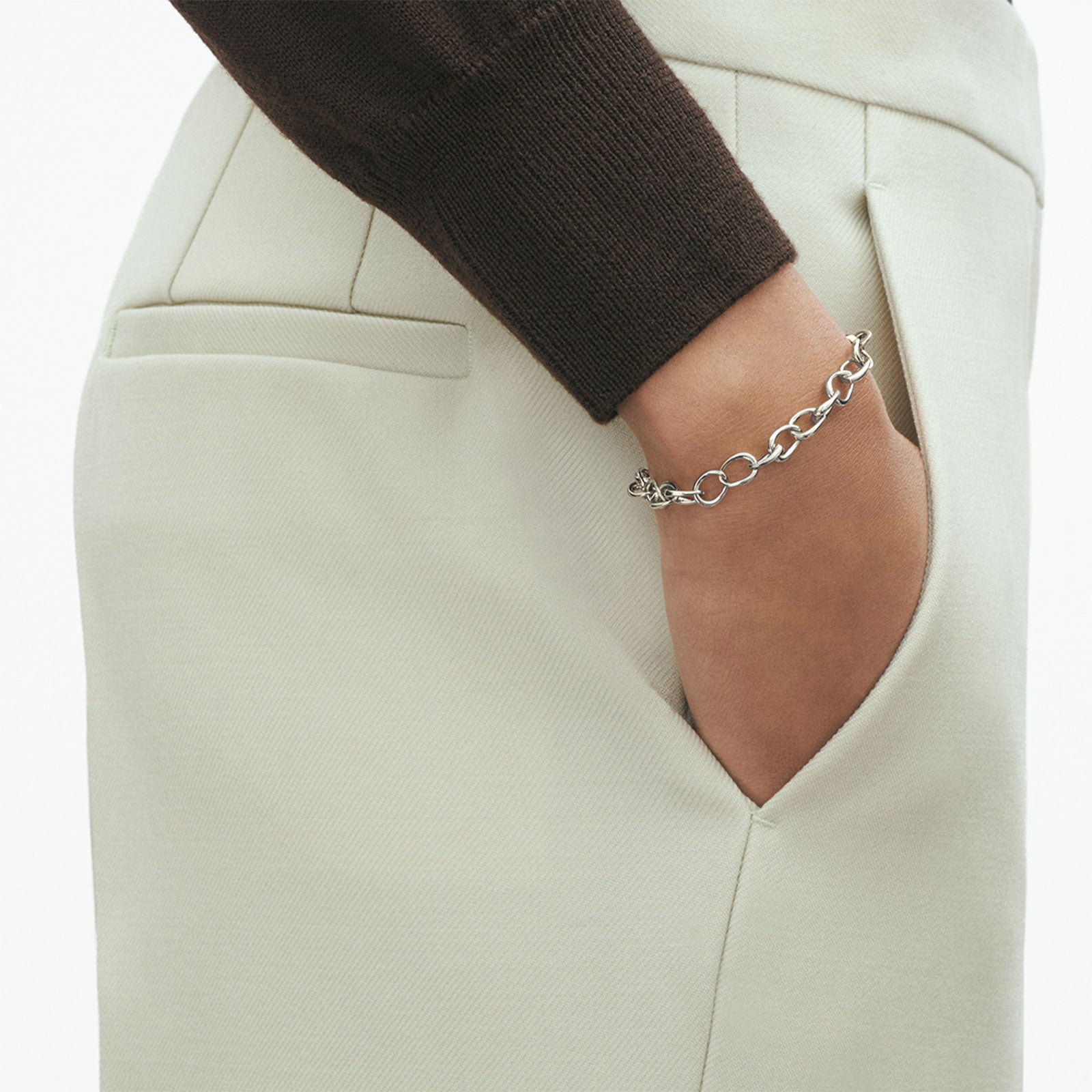 Offspring Silver Link Bracelet