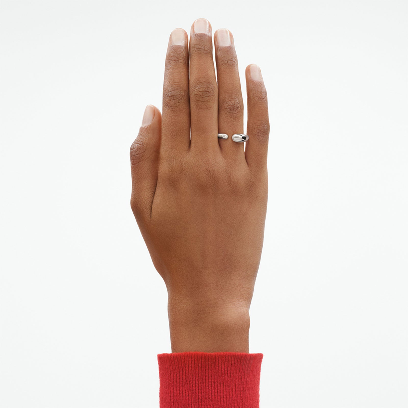 Mercy Silver Ring, Mini