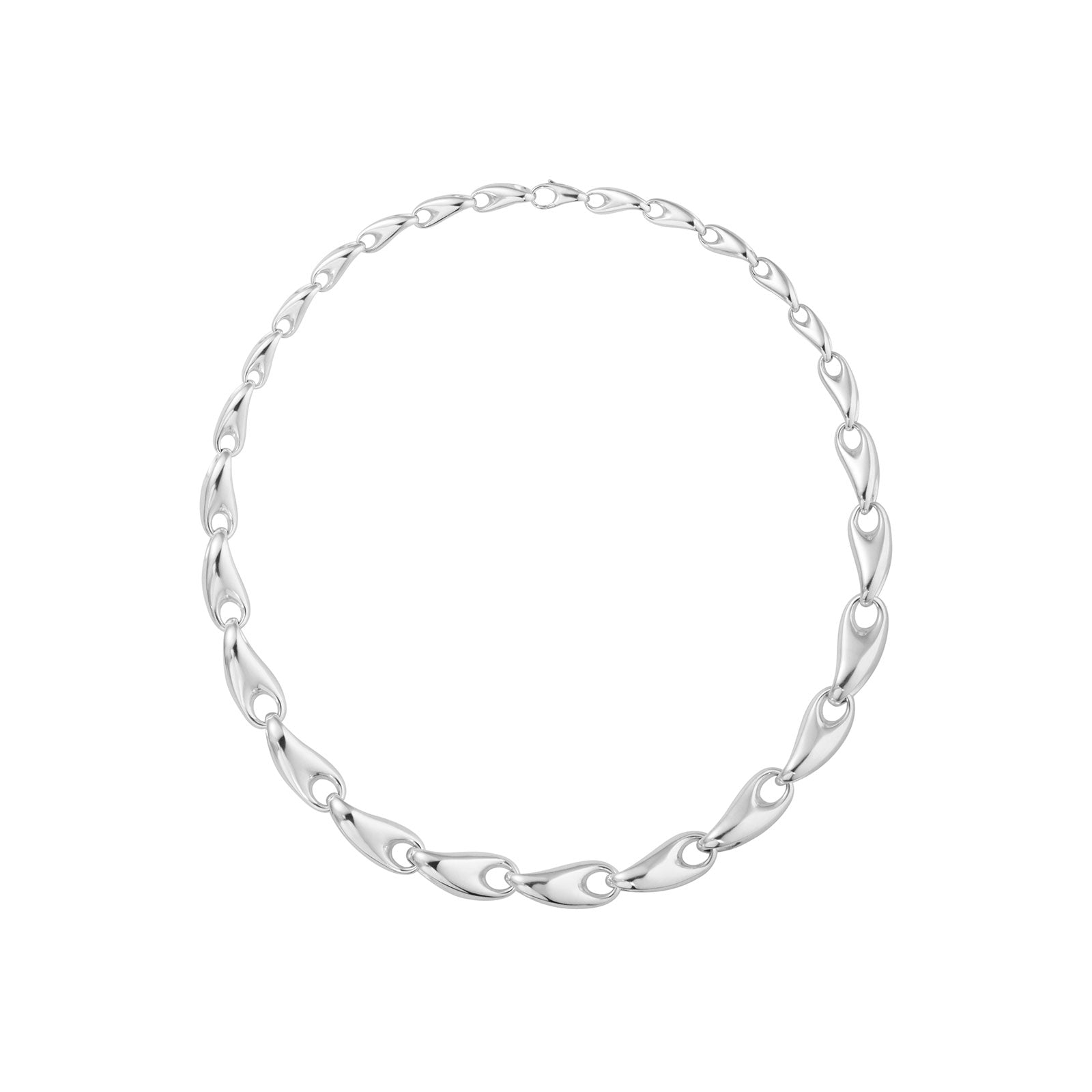 Reflect Silver Graduated Necklace variant Pursuit