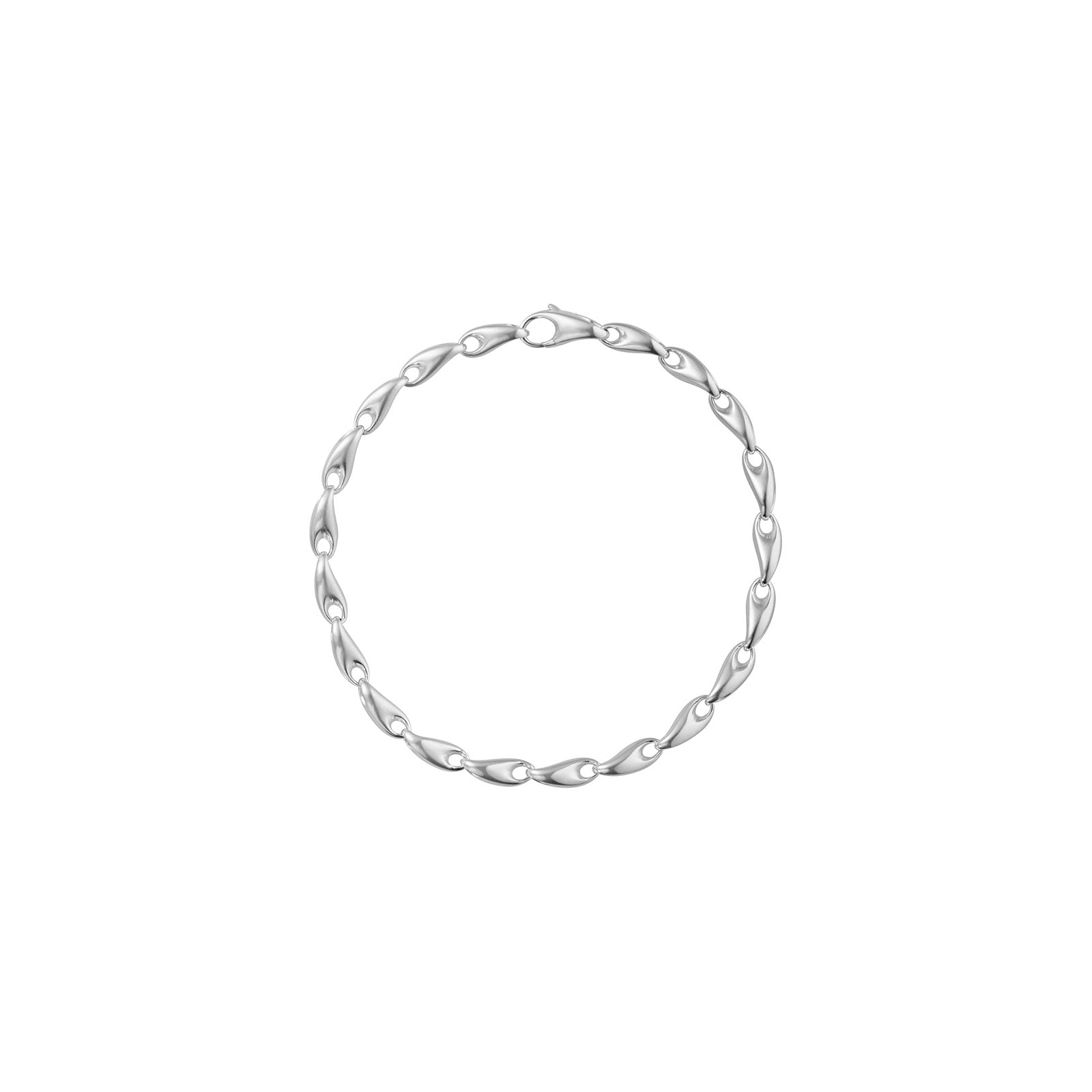 Reflect Silver Slim Link Bracelet variant Pursuit