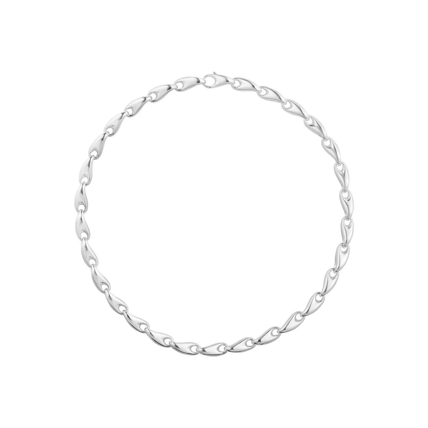 Reflect Silver Medium Link Necklace variant Pursuit