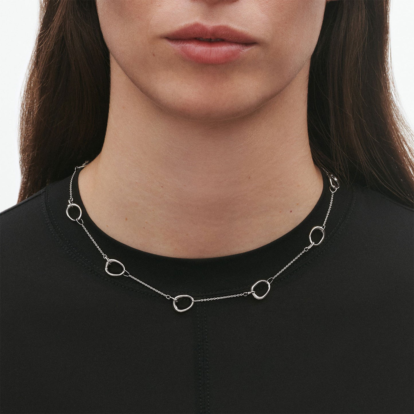 Offspring Silver Necklace