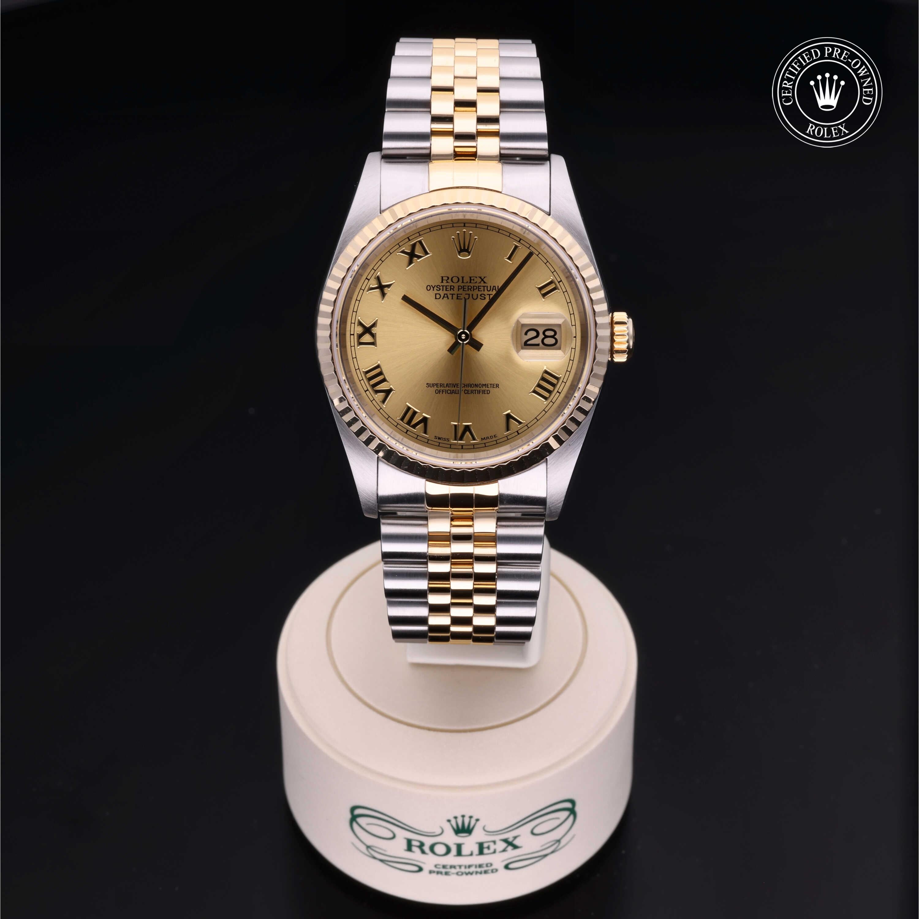 Rolex Certified Pre-Owned Datejust 36mm 16233 P331383 simple Pursuit