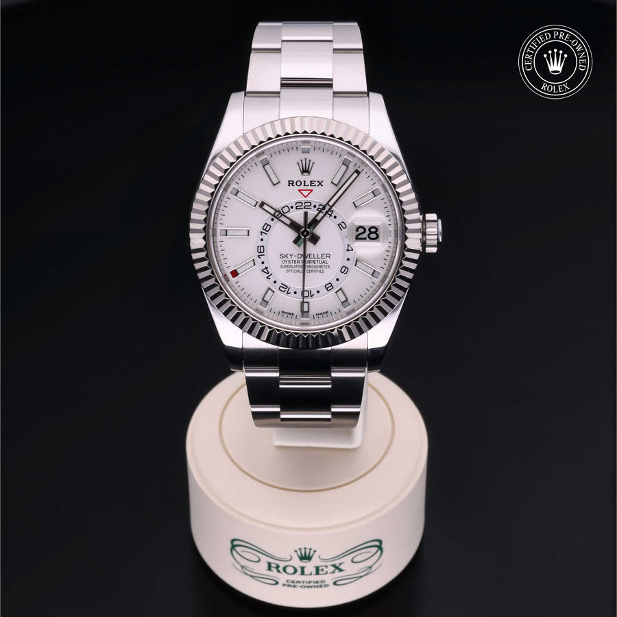 Rolex Certified Pre-Owned Sky-Dweller 42mm 326934 304U48A1 simple Pursuit