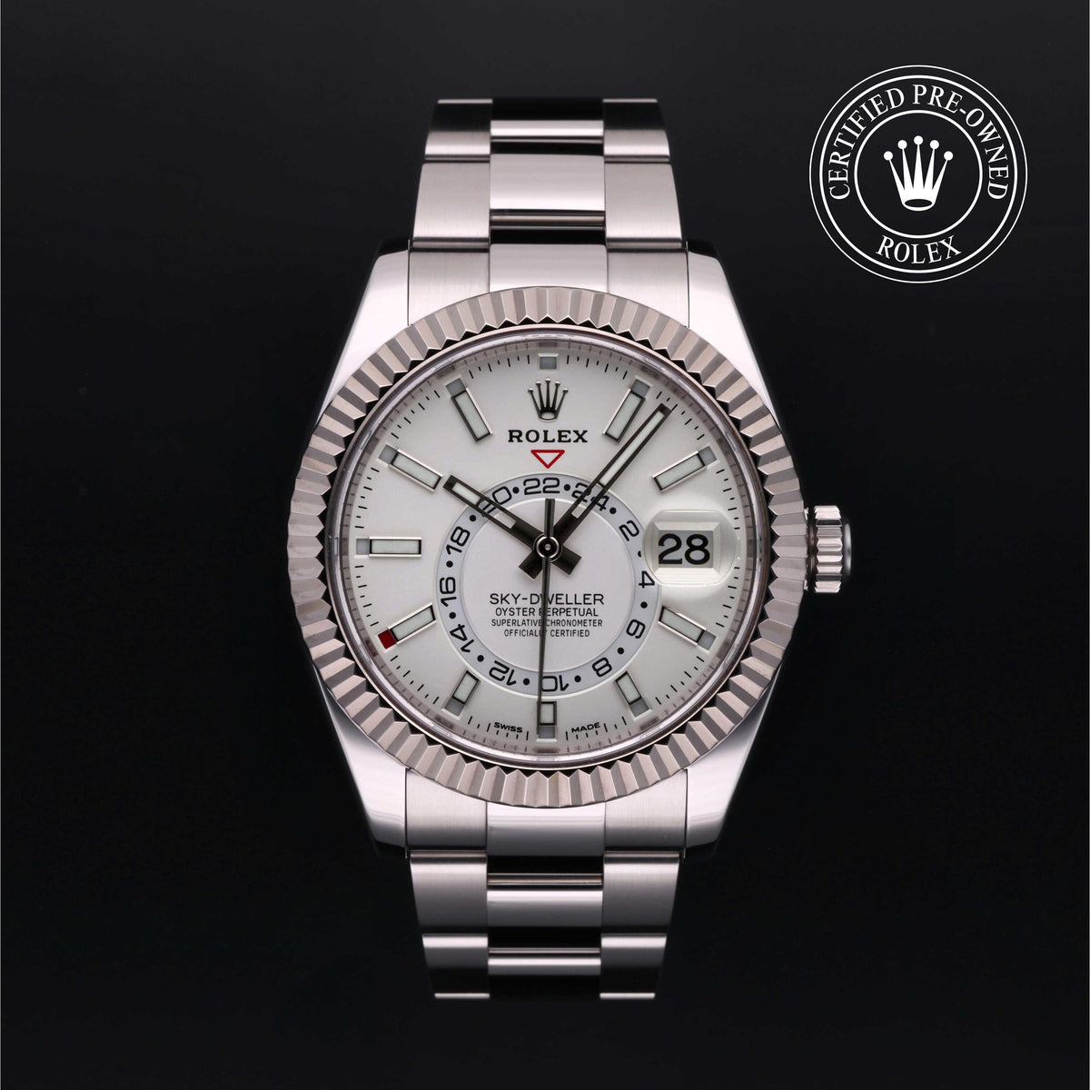 Rolex Certified Pre-Owned Sky-Dweller 42mm 326934 304U48A1 simple Pursuit