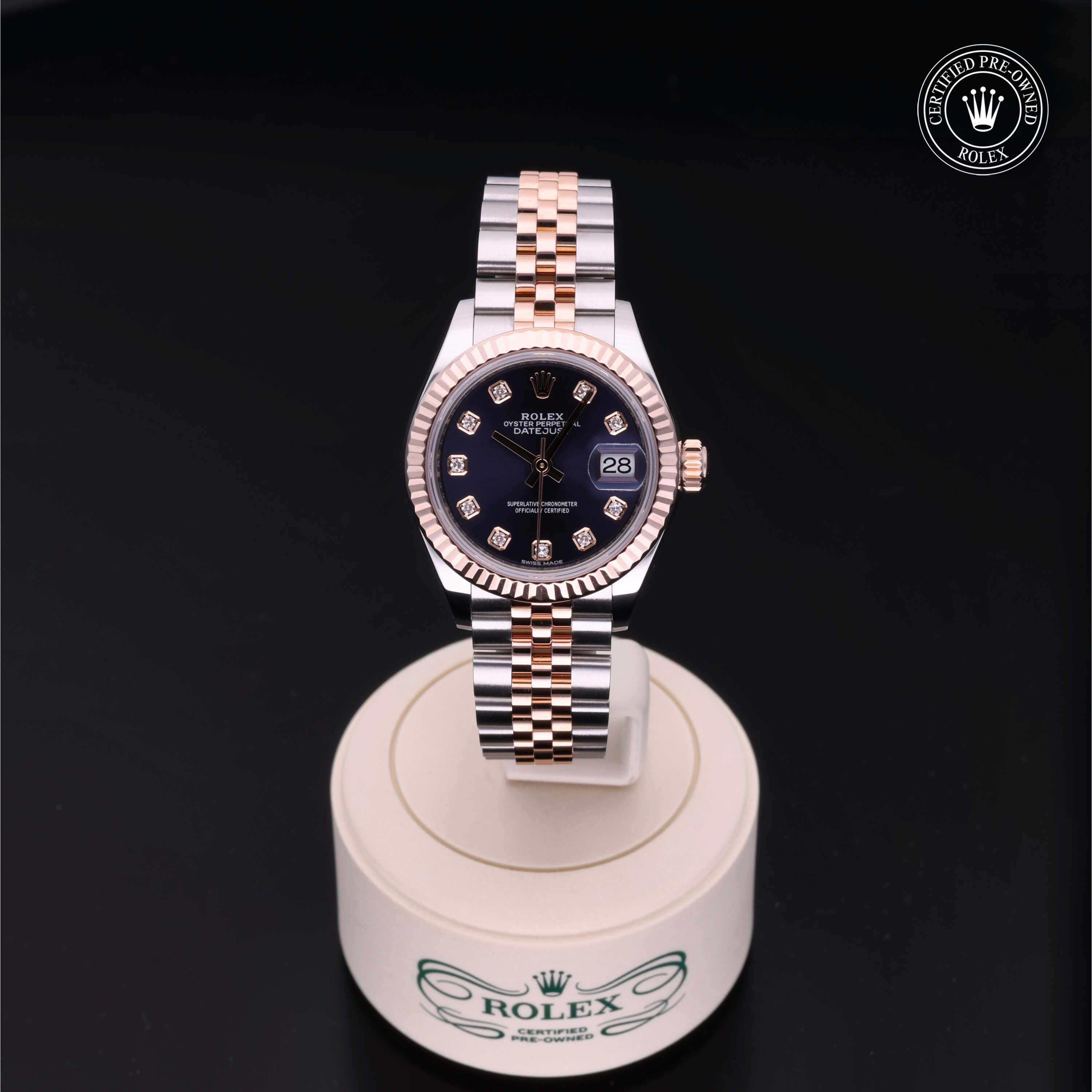 Rolex Certified Pre-Owned Lady-Datejust 28mm 279171 2X833291 simple Pursuit