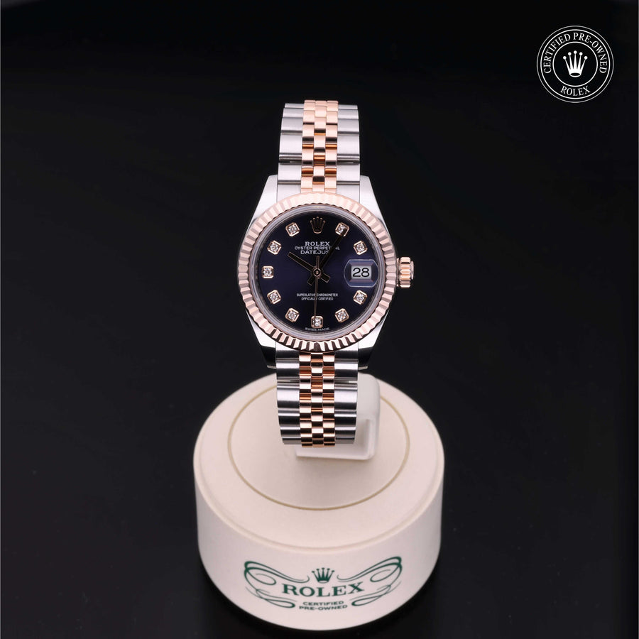 Rolex Certified Pre-Owned Lady-Datejust 28mm 279171 2X833291 simple Pursuit