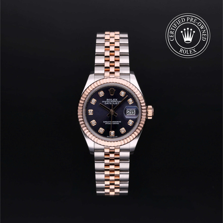 Rolex Certified Pre-Owned Lady-Datejust 28mm 279171 2X833291 simple Pursuit