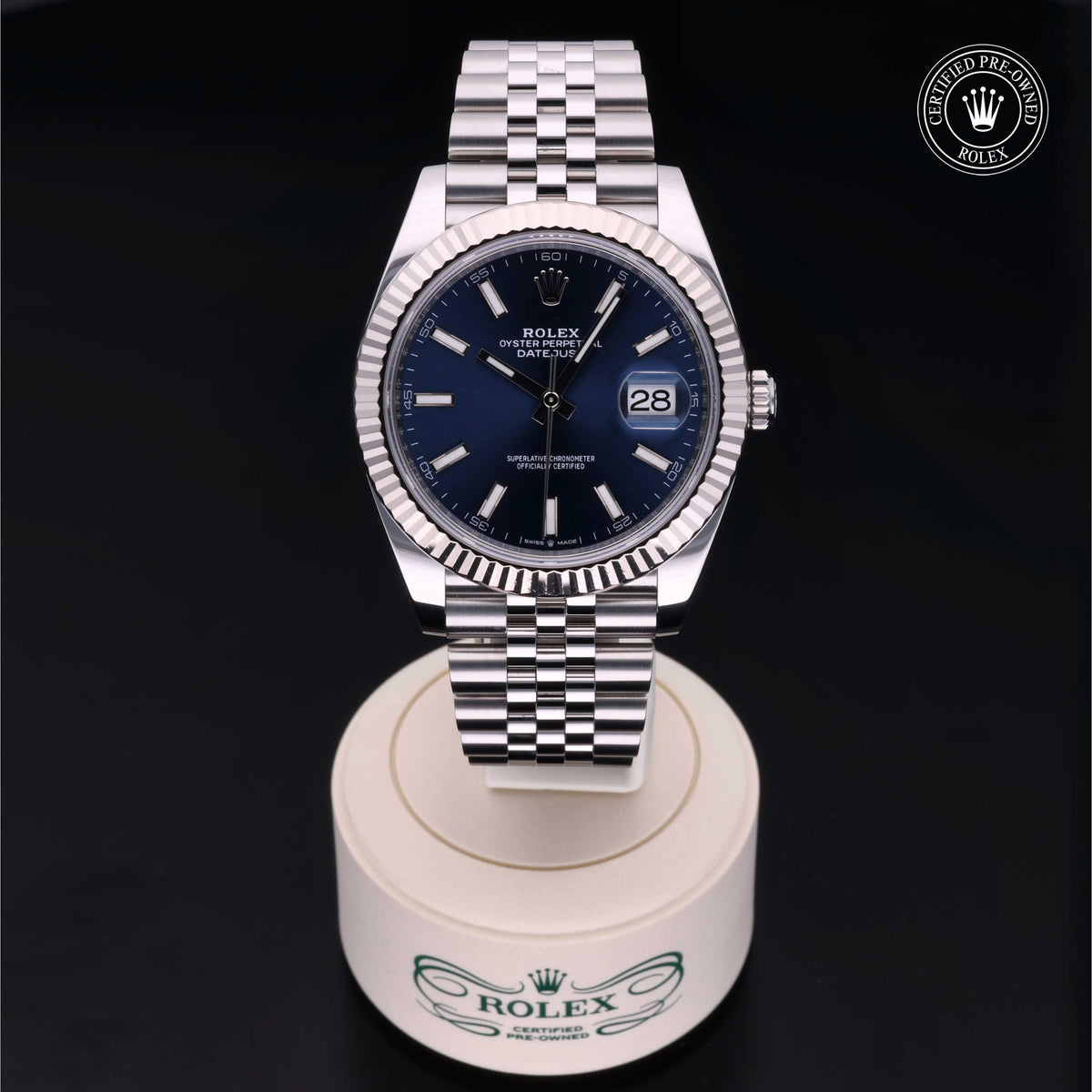 Rolex Certified Pre-Owned Datejust 41mm 126334 87G7Q597 simple Pursuit