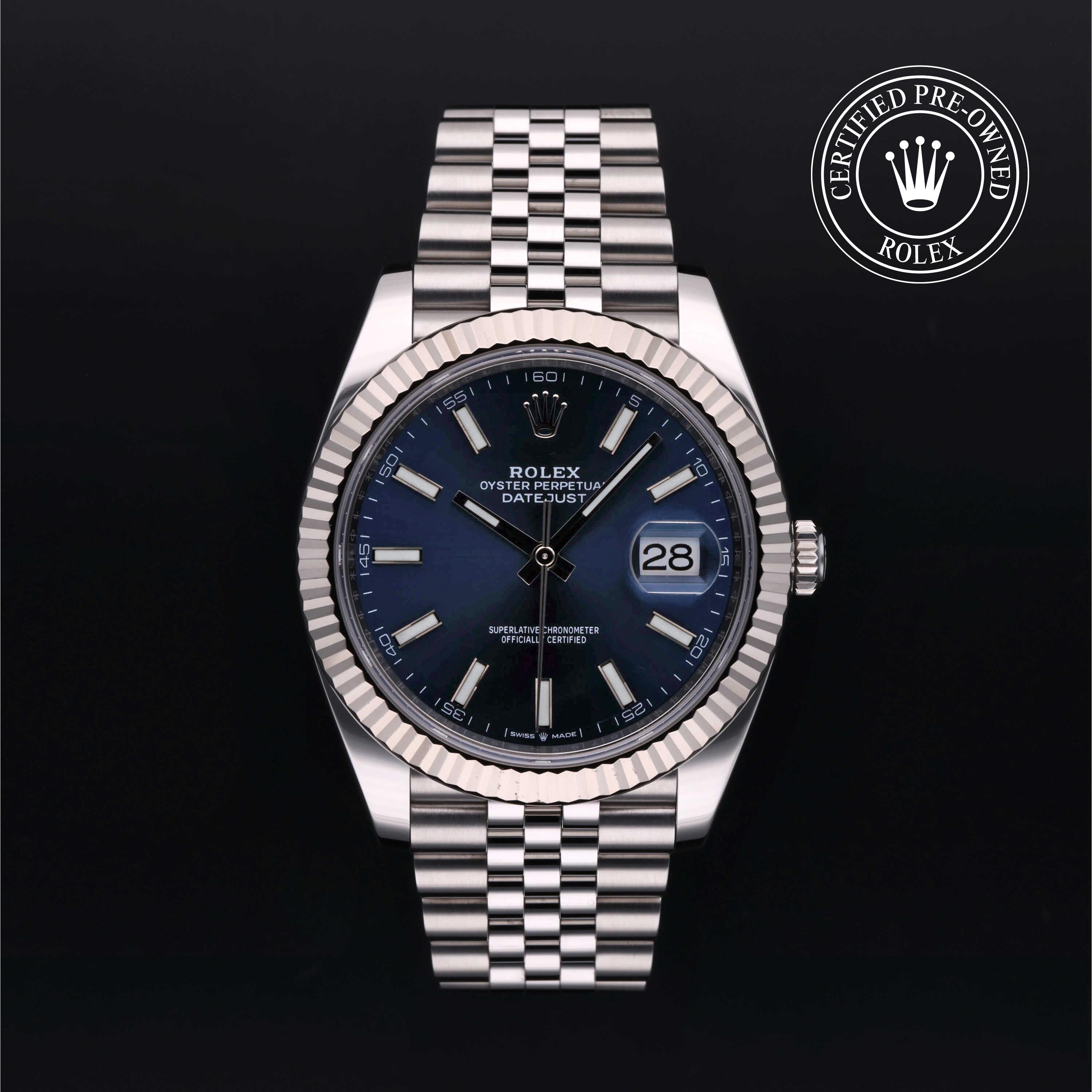Rolex Certified Pre-Owned Datejust 41mm 126334 87G7Q597 simple Pursuit