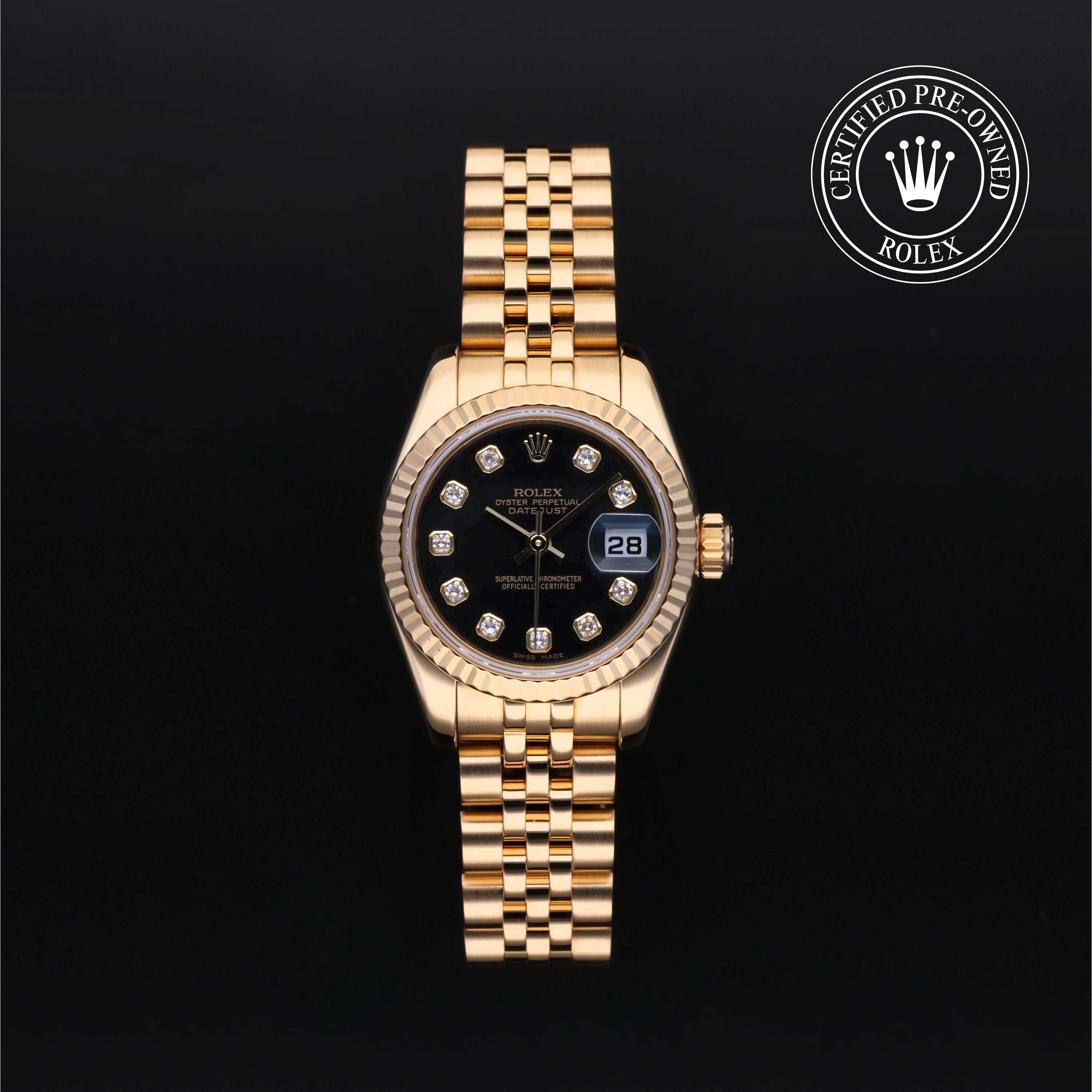 Rolex Certified Pre-Owned Lady-Datejust 26mm 179178 F668418 simple Pursuit