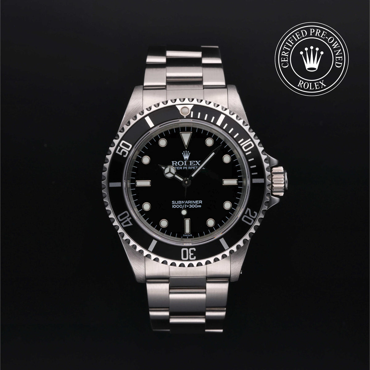 Rolex Certified Pre-Owned Submariner 40mm 14060 A564630 simple Pursuit