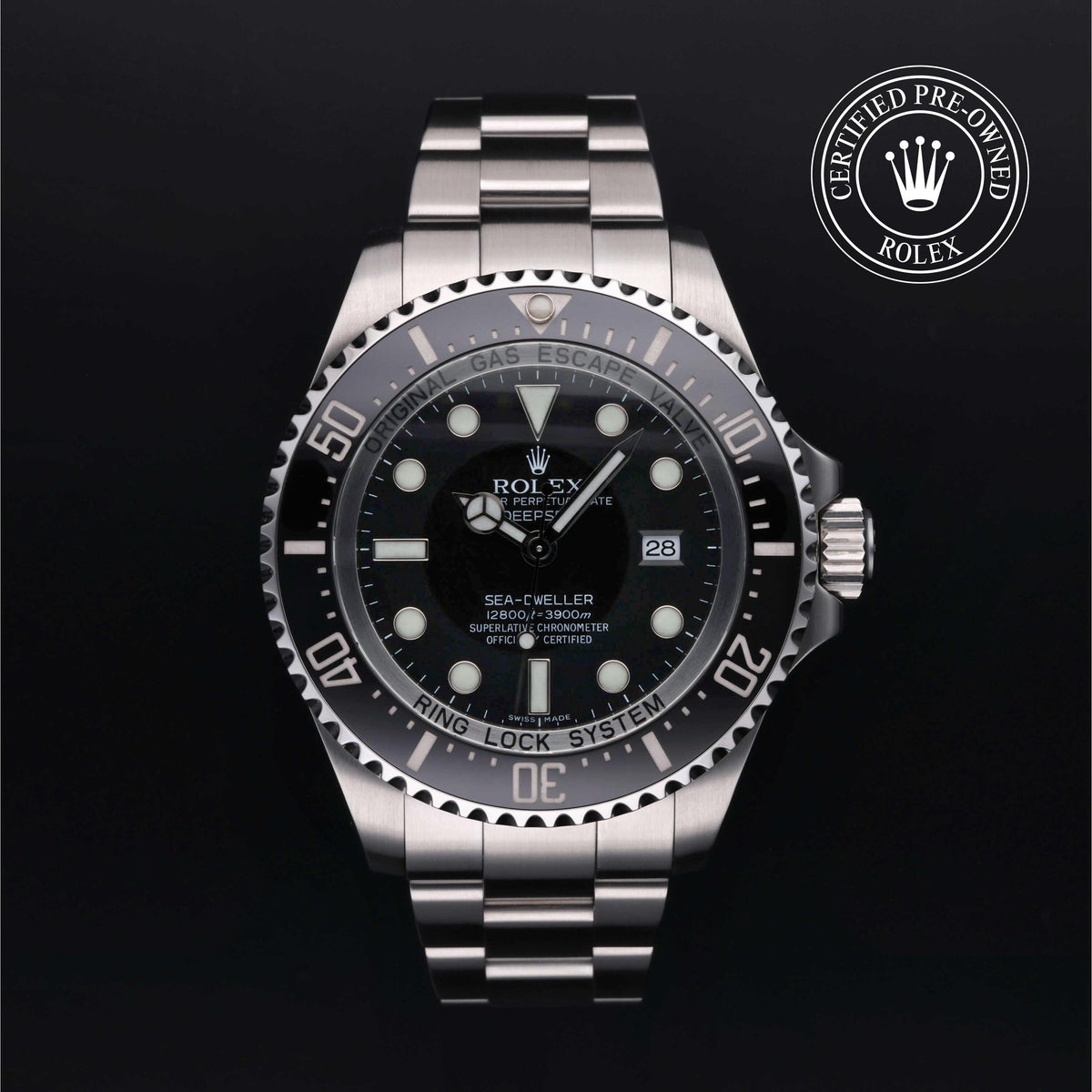 Rolex Certified Pre-Owned Sea-Dweller Deepsea 44mm 16660 V265484 simple Pursuit