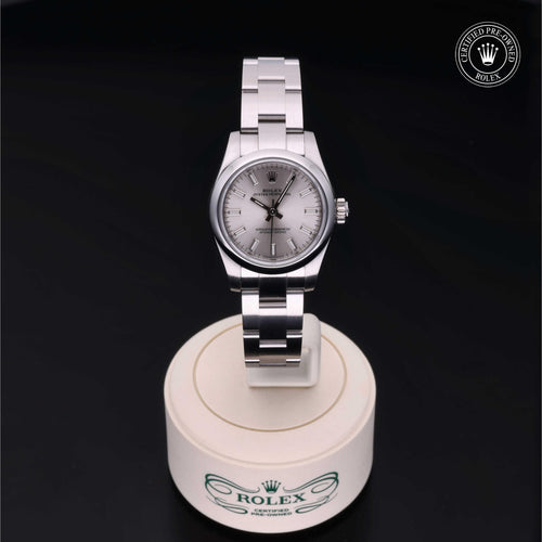Rolex Certified Pre-Owned Oyster Perpetual 26mm 176200 81Q0Y273 simple Pursuit