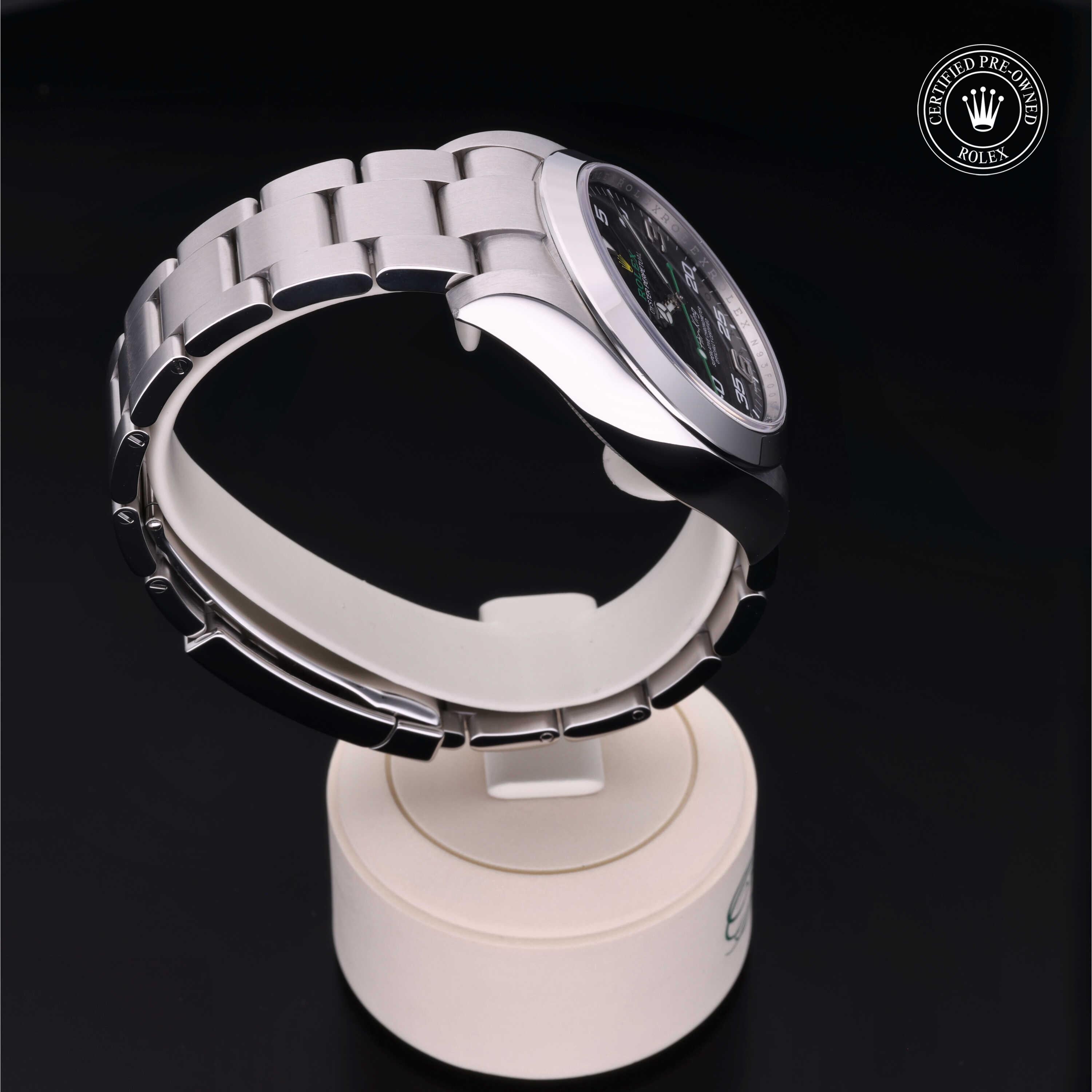 Rolex Certified Pre-Owned Air-King 40mm 116900 N93F0056 simple Pursuit