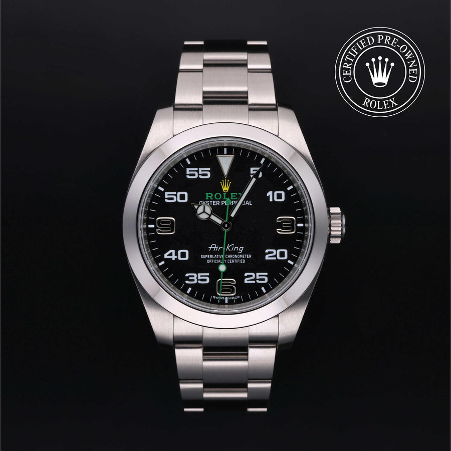 Rolex Certified Pre-Owned Air-King 40mm 116900 N93F0056 simple Pursuit