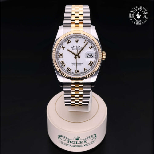 Rolex Certified Pre-Owned Datejust 36mm 116233 G525602 simple Pursuit