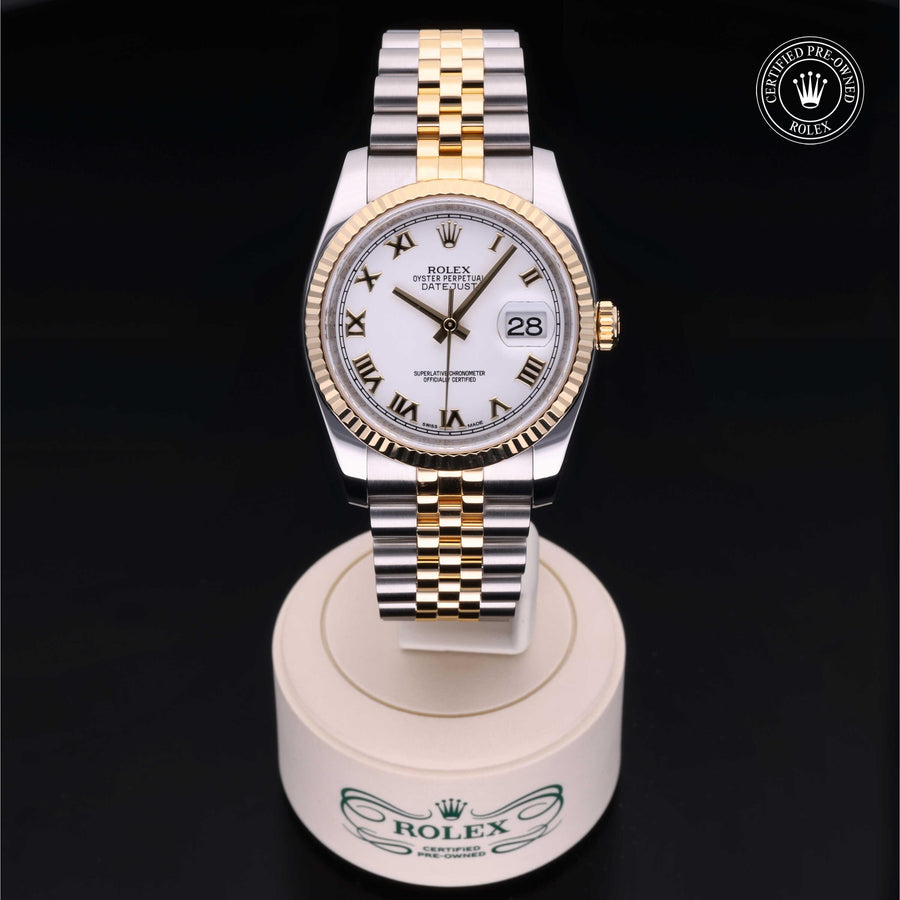 Rolex Certified Pre-Owned Datejust 36mm 116233 G525602 simple Pursuit