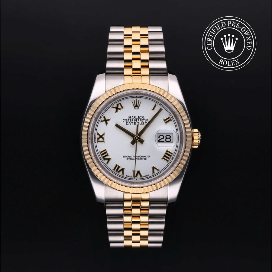 Rolex Certified Pre-Owned Datejust 36mm 116233 G525602 simple Pursuit