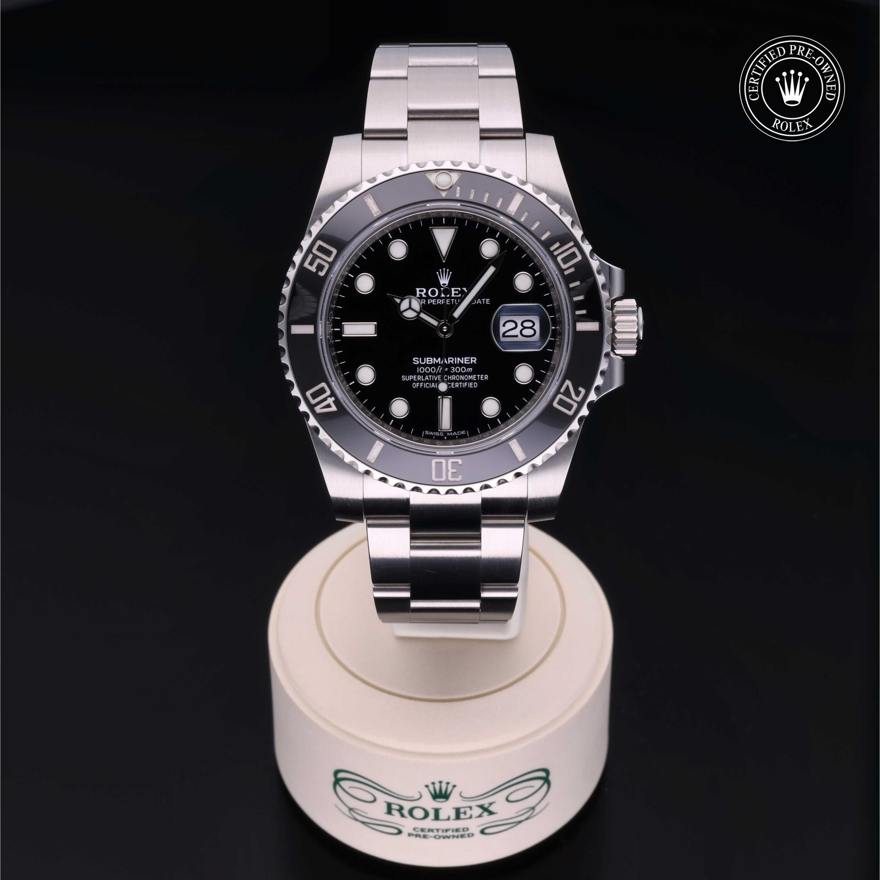 Rolex Certified Pre-Owned Submariner Date 40mm 116610LN P0G19945 simple Pursuit