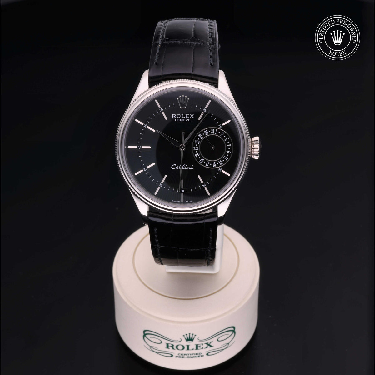 Rolex Certified Pre-Owned Cellini Date 39mm 50519 1937Q142 simple Pursuit