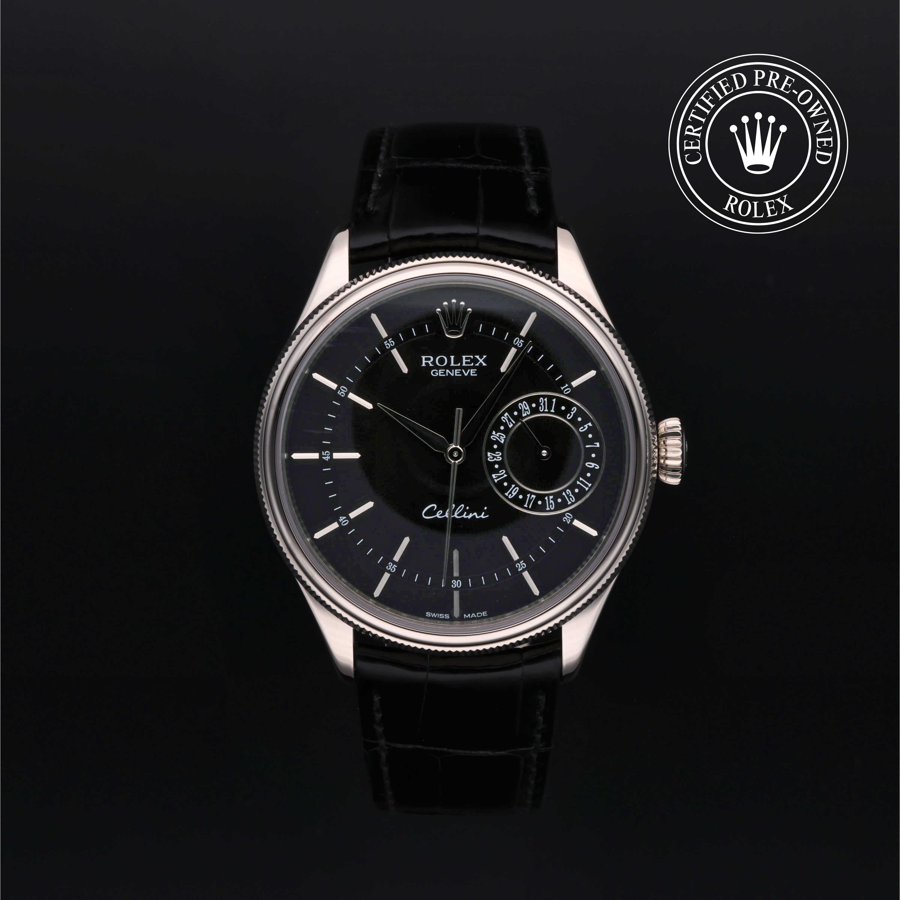 Rolex Certified Pre-Owned Cellini Date 39mm 50519 1937Q142 simple Pursuit