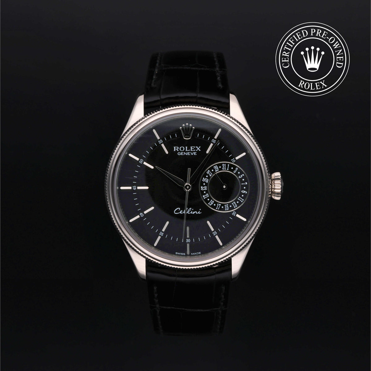 Rolex Certified Pre-Owned Cellini Date 39mm 50519 1937Q142 simple Pursuit