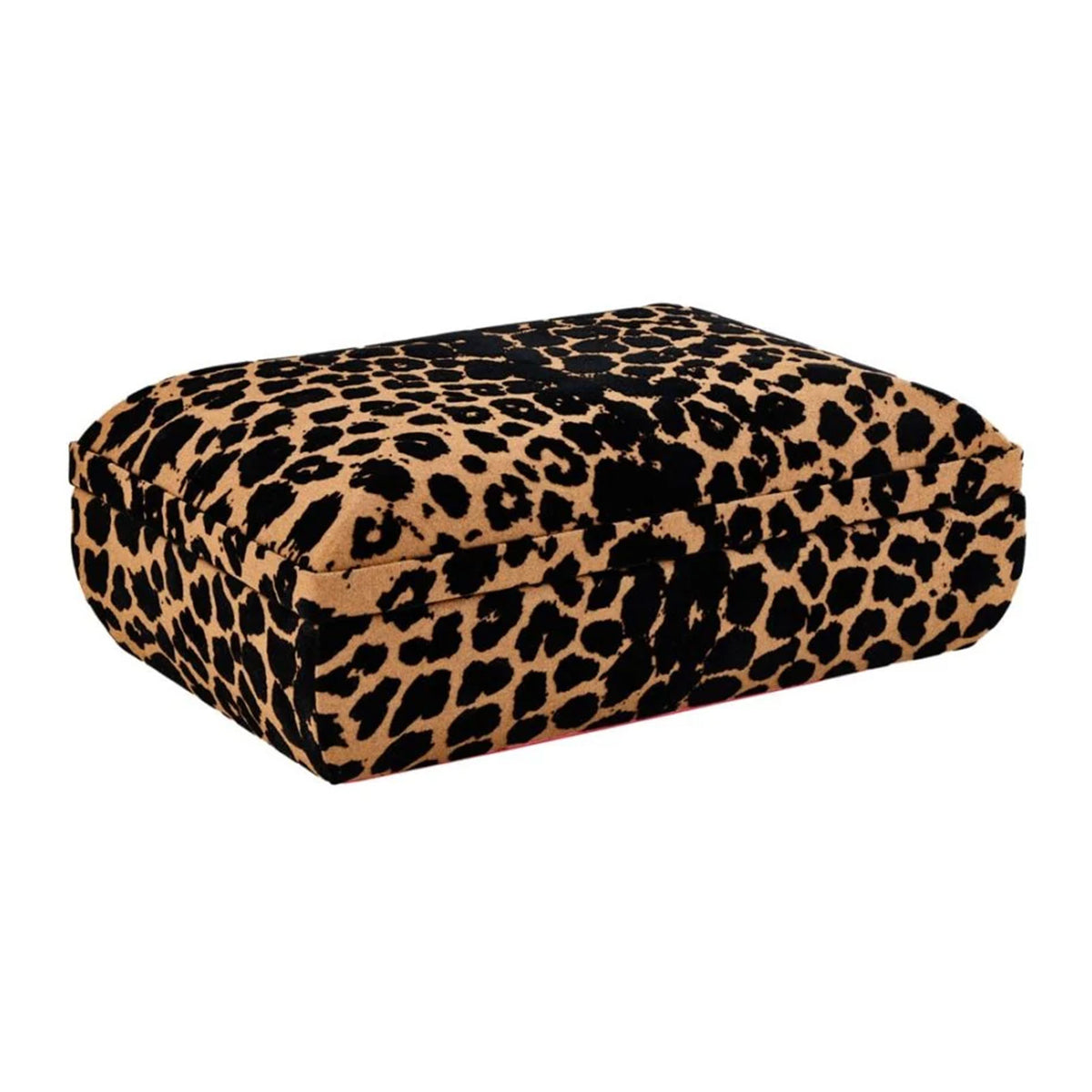 Savanna Leopard Print Medium Jewellery Box simple Pursuit