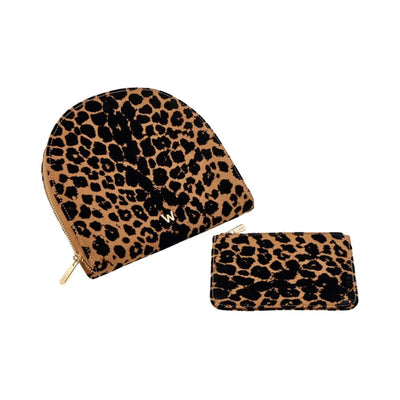Savanna Leopard Print Jewellery Portfolio simple Pursuit