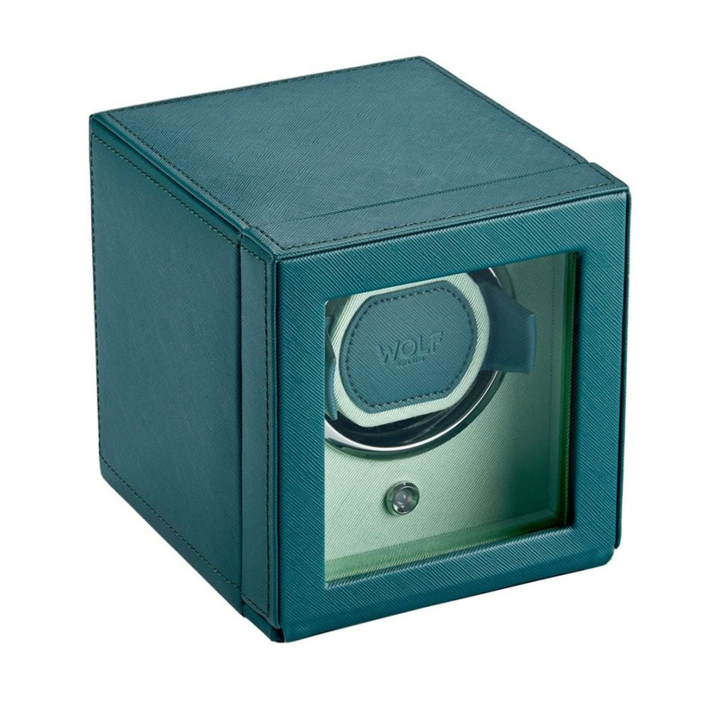 Cub Single Watch Winder Seltzer Teal & Mint simple Pursuit
