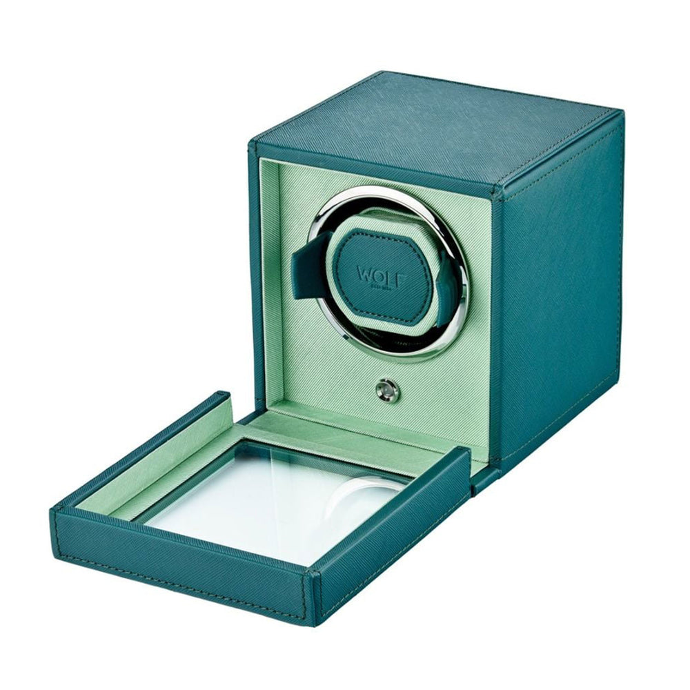 Cub Single Watch Winder Seltzer Teal & Mint simple Pursuit