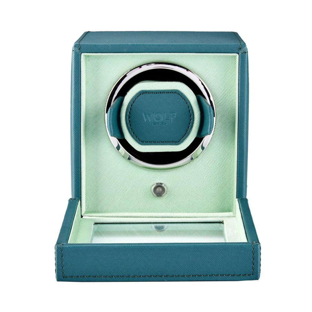 Cub Single Watch Winder Seltzer Teal & Mint simple Pursuit