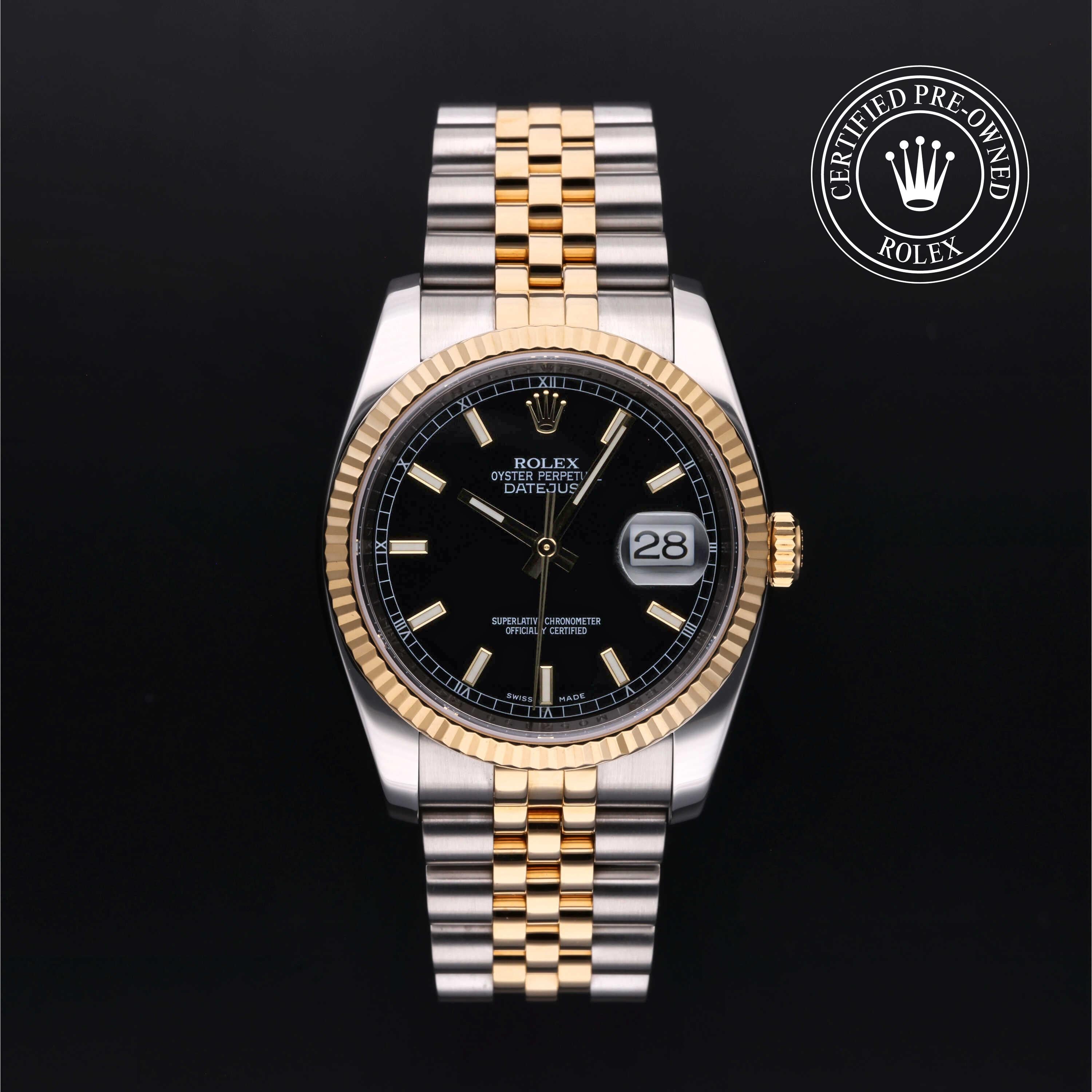 Rolex Certified Pre-Owned Datejust 36mm 116233 M052150 simple Pursuit