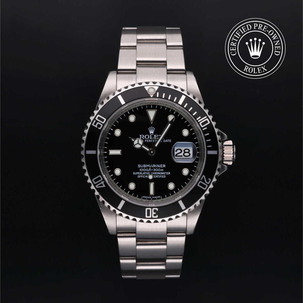 Rolex Certified Pre-Owned Submariner Date 40mm 16610 V432041