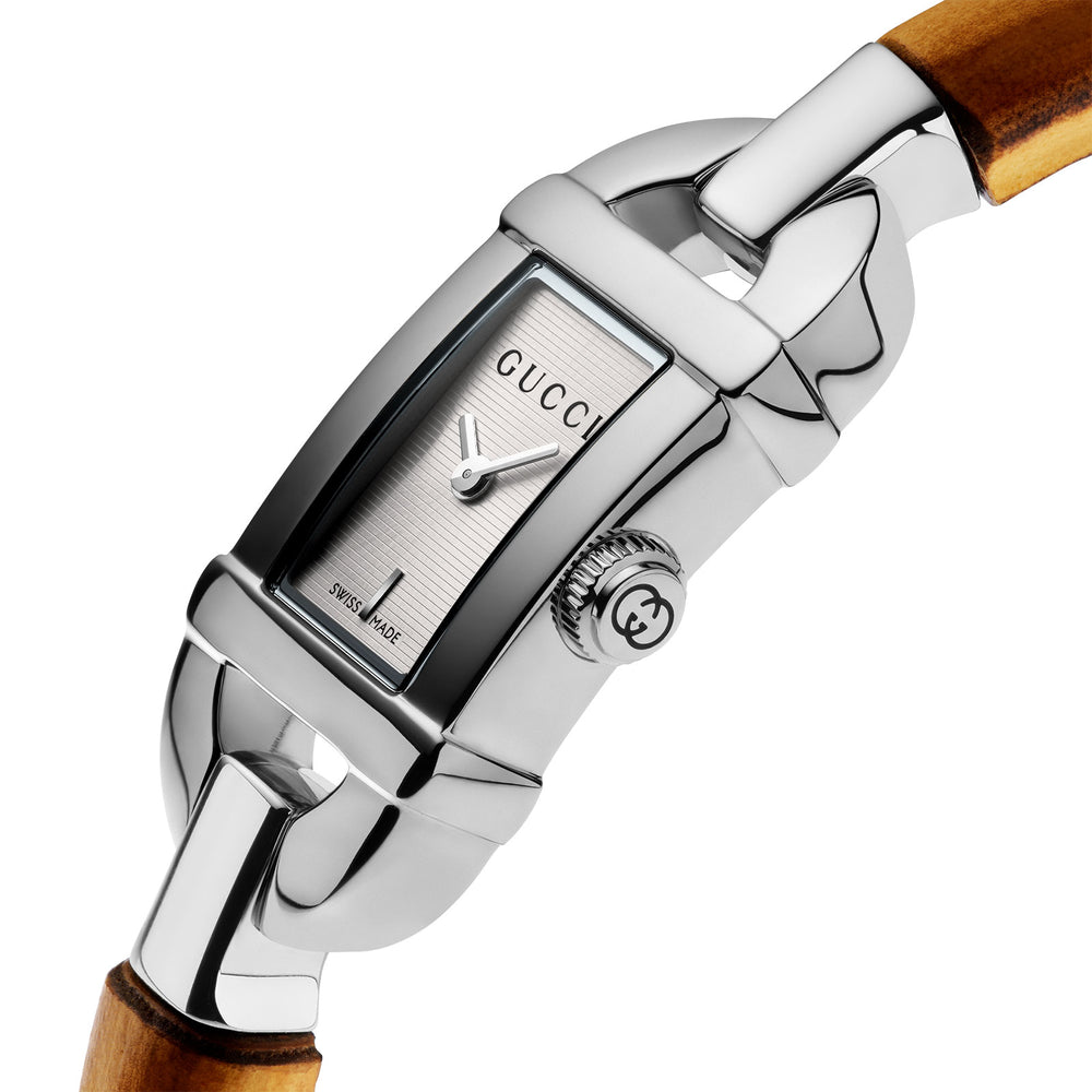 Gucci Bamboo Quartz Watch 22x17mm