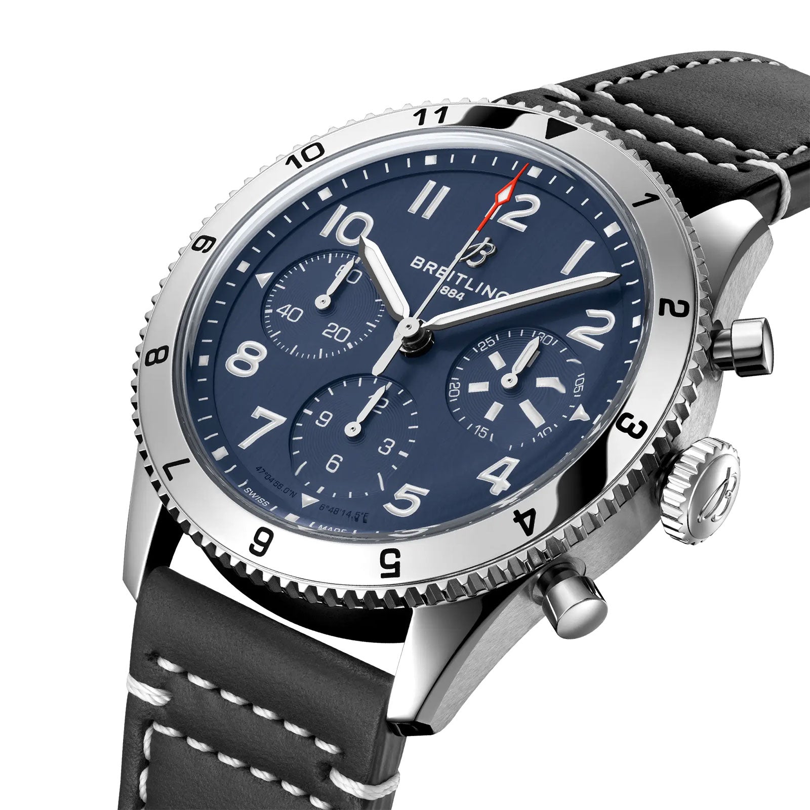 Classic AVI Chronograph 42 Tribute to Vought F4U Corsair simple Pursuit