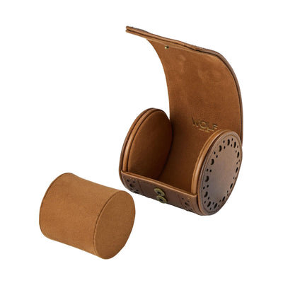 Brogue Single Watch Roll Burnished Brown simple Pursuit